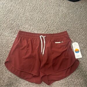 Vuori Red Athletic Shorts, size XL